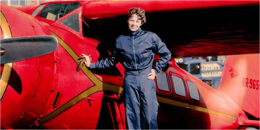 Amelia Earhart, Aviation History, Women Pioneers, Historic Firsts, Atlantic Crossing, Pacific Ocean, Lockheed Vega, Women in Aviation, Explorers